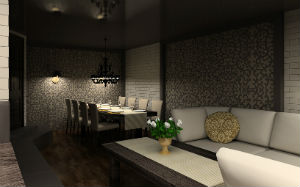 Interior design of restaurants